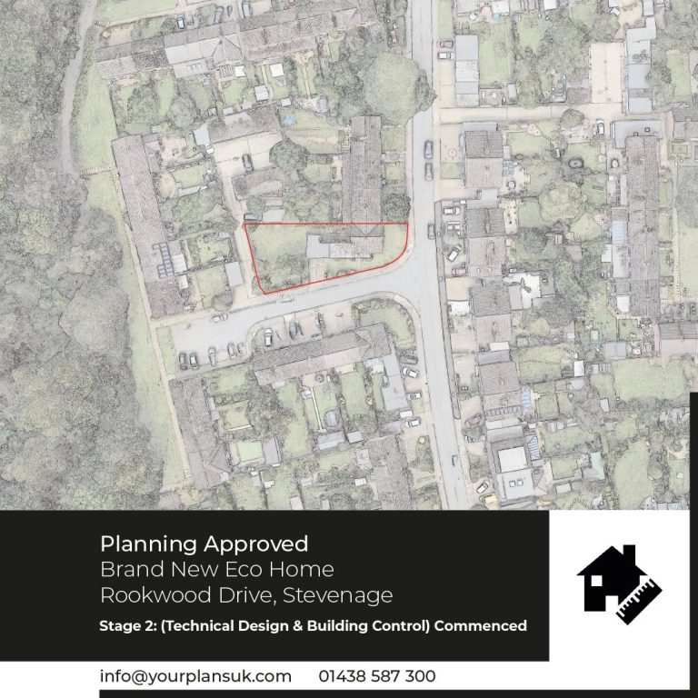 Planning Approved, Brand New Eco Home, Rookwood Drive, Stevenage 1 Your Plans UK