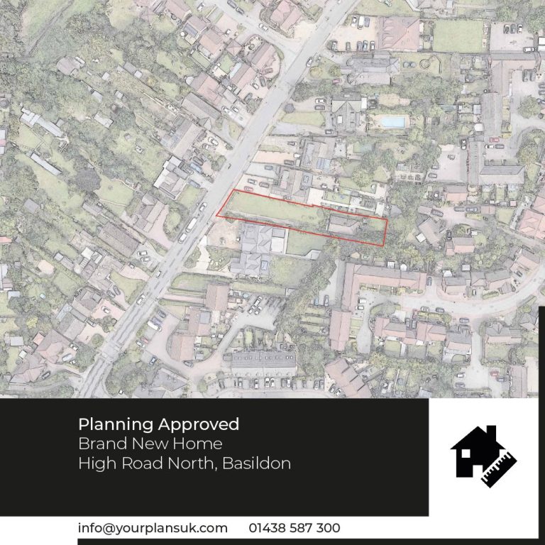 Planning Approved, Brand New Home, High Road North, Basildon 1 Your Plans UK