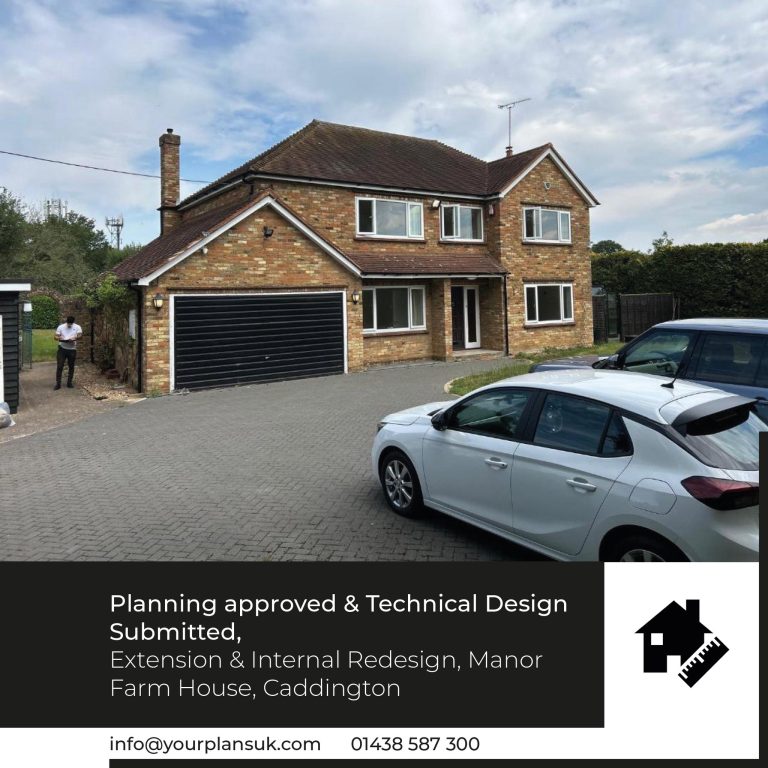 Planning Approved & Technical Design Submitted, Caddington 1 Your Plans UK
